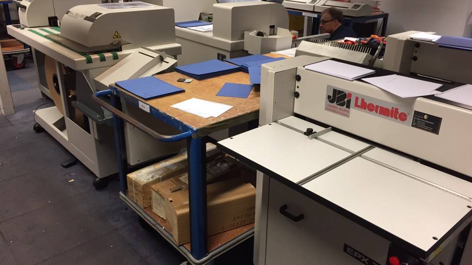 Europe’s Largest Bank Upgrades Binding Machines