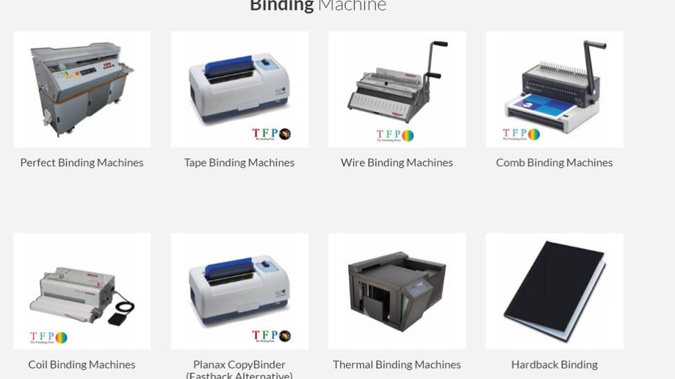 Binding Machines From The Industry Experts